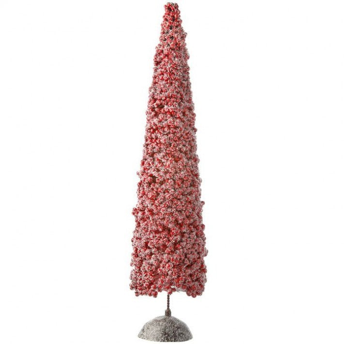 Frosted Winterberry Cone Tree