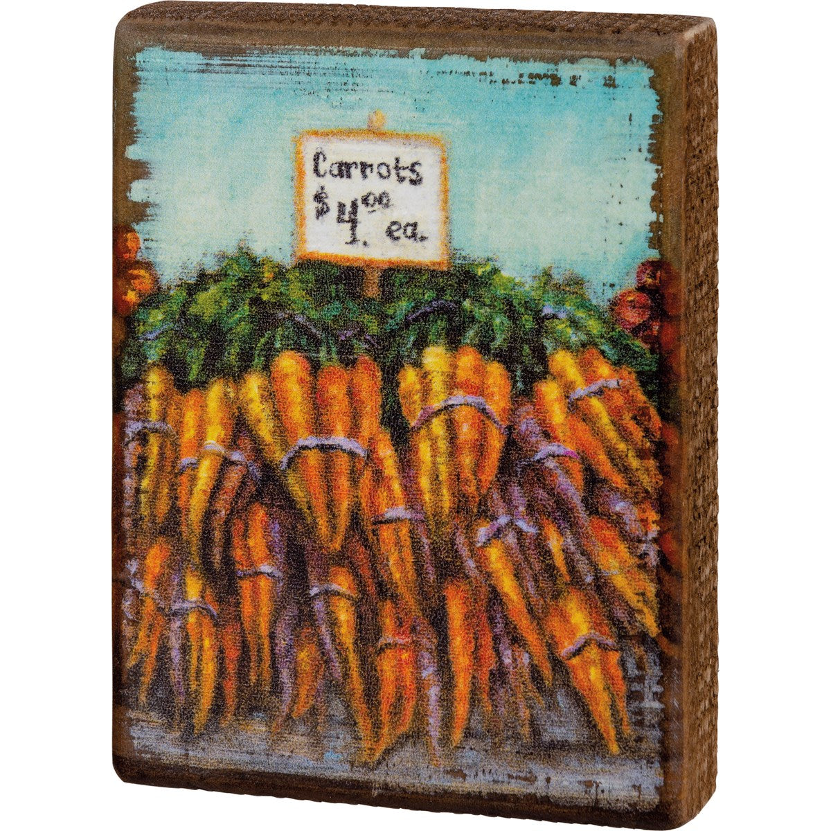 Block Sign - Carrots