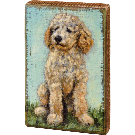 Block Sign Goldendoodle