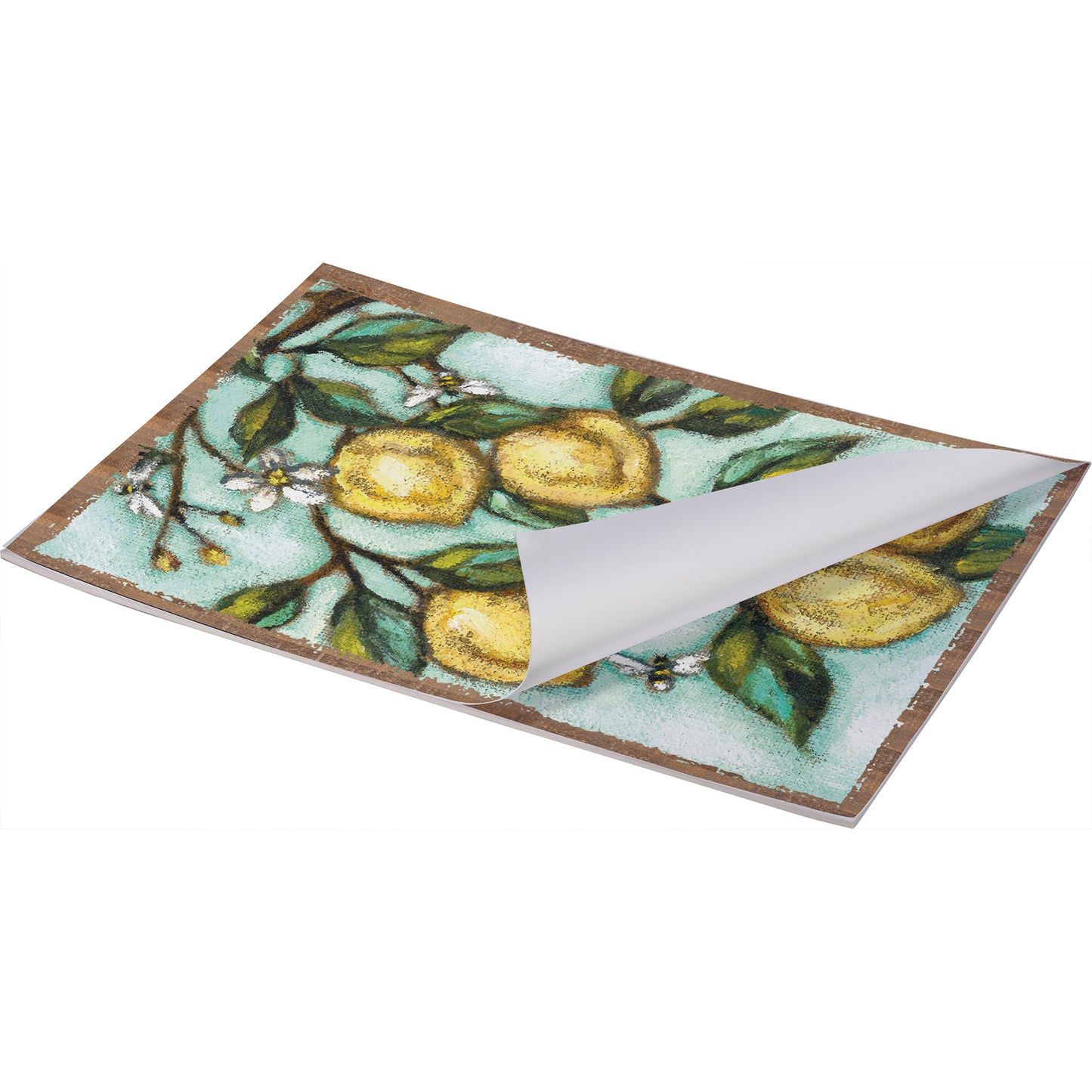 Paper Placemat Pad - Lemons