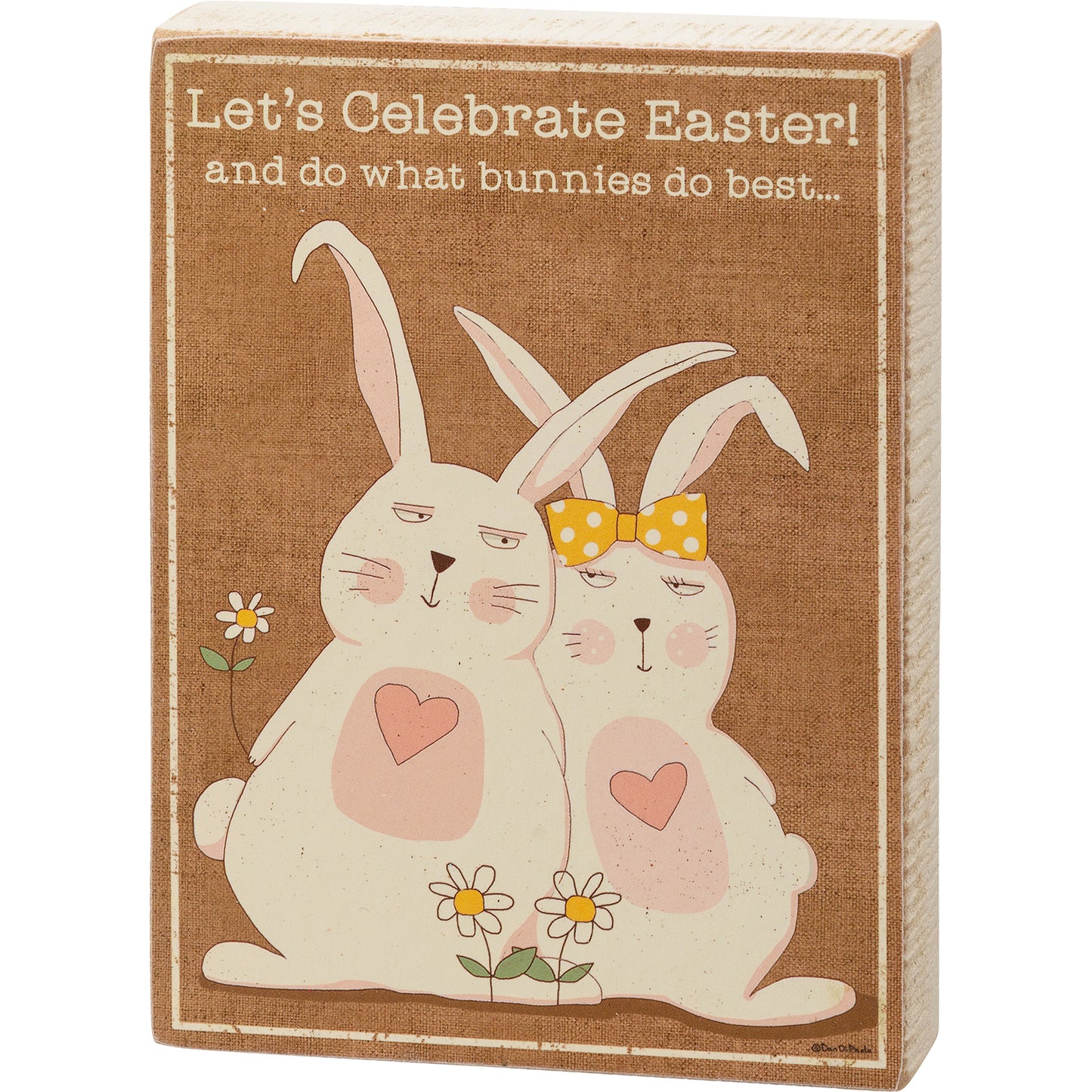 Block Sign - Let's Celebrate Easter