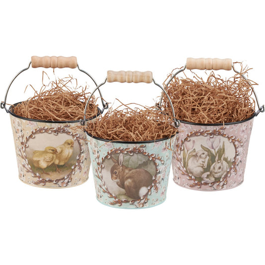 Bucket Set - Floral Animals