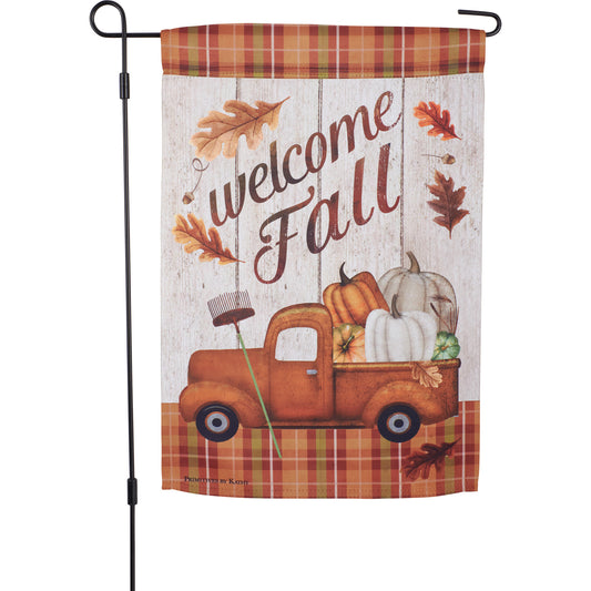 Welcome Fall Garden Flag