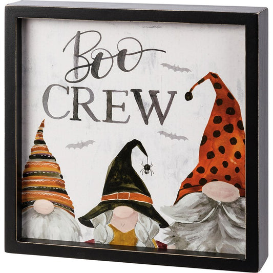 Box sign Boo Crew