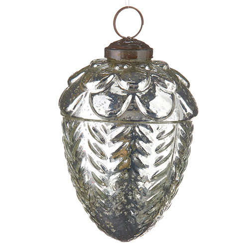 5" ACORN MERCURY GLASS ORNAMENT