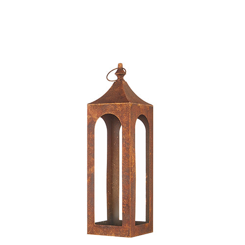 Aged Copper Lantern