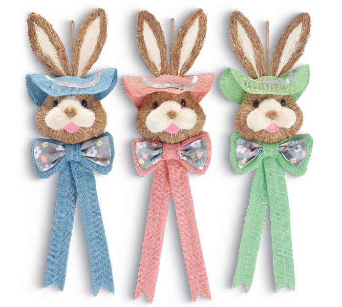 Hanging Bunny Heads