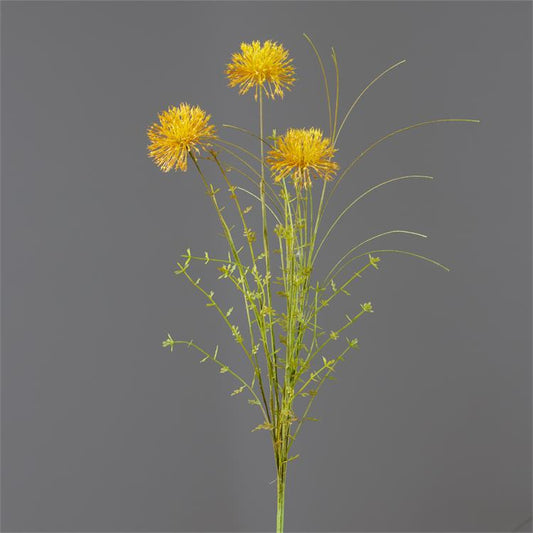 23" Saffron Allium Branch