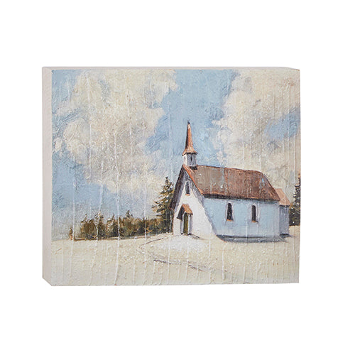 10" Church Wall Art