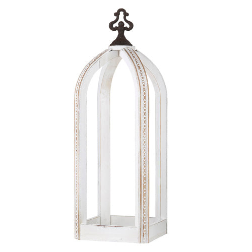 White Beaded Lantern