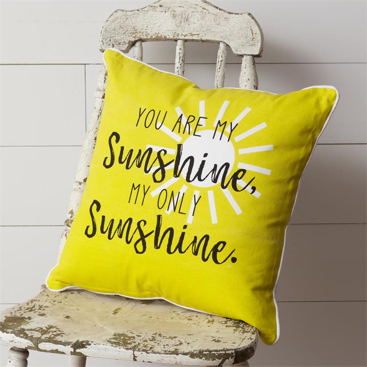 You Are My Sunshine Pillow