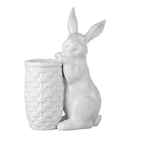 9.75” bunny bud vase