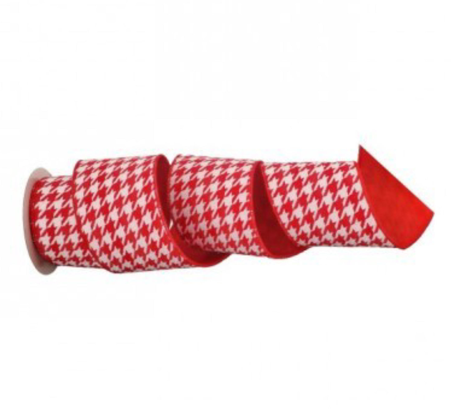 Woven Hounds Tooth Ribbon