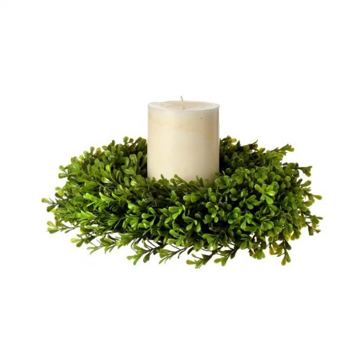 Boxwood Candle Ring