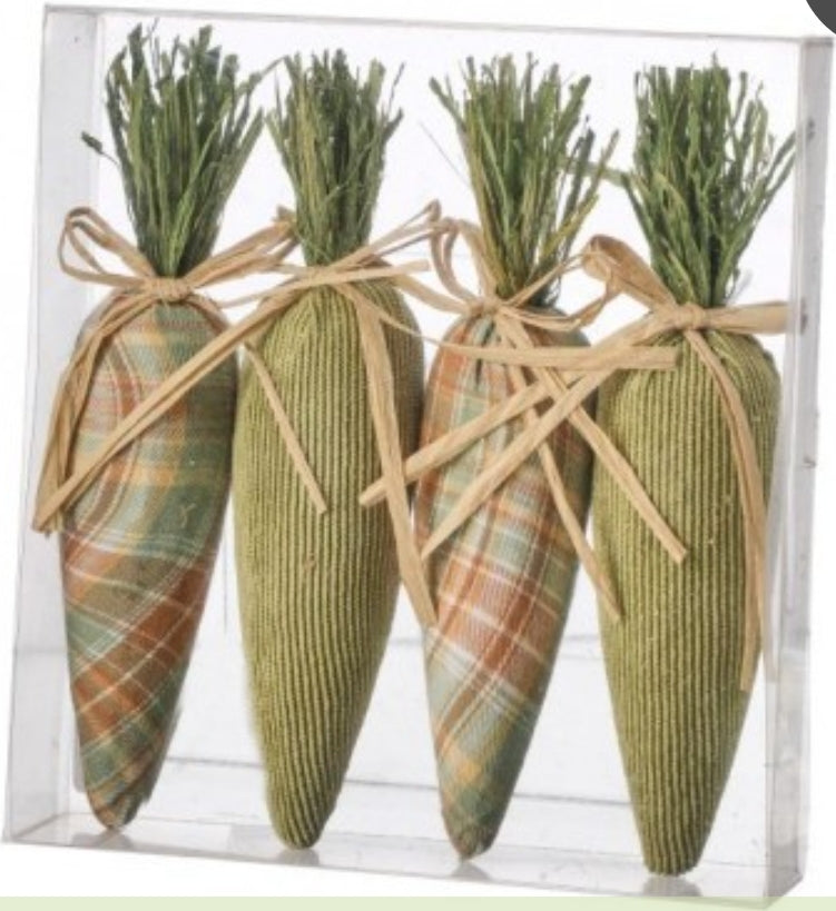 Plaid & Corduroy Carrots