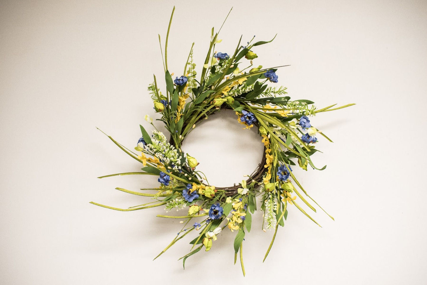 Blue Cornfield Wreath