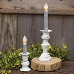 Alette Candle Holder, 3", Cream