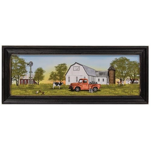 Summer on the Farm Framed Print