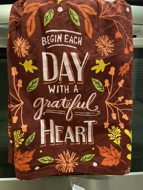 Grateful Heart Hand Towel